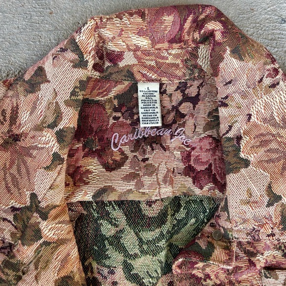 Vintage 90’s Caribbean Joe tapestry jacket - Picture 4 of 4